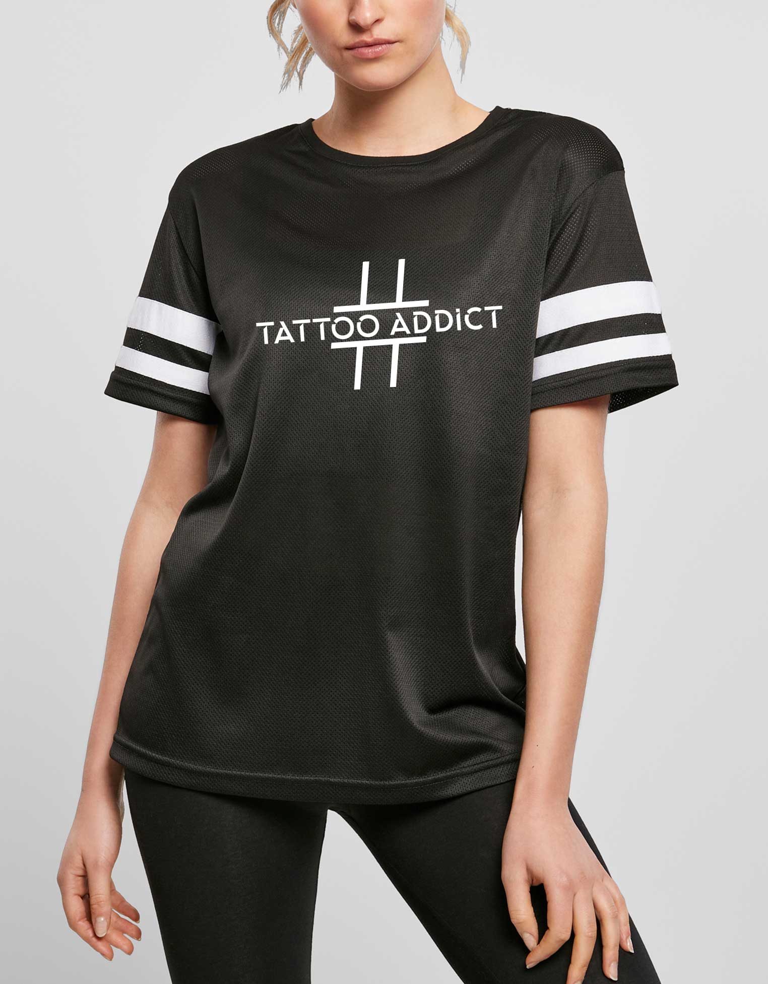 T-shirt mesh Tattoo addict - Image 2