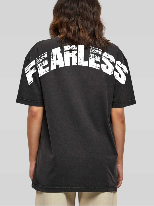 Woman T-shirt oversized Fearless
